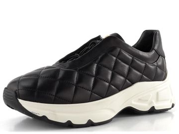 Högl kožené polobotky se vzorem černé 0-105330-0100