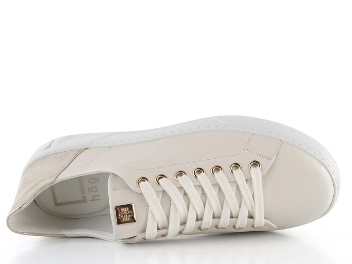 Högl sneakers polobotky Creme/Platin 9-100720