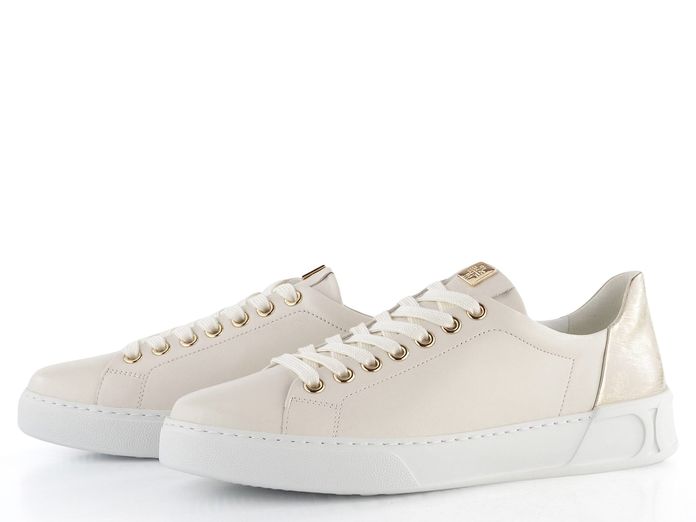 Högl sneakers polobotky Creme/Platin 9-100720